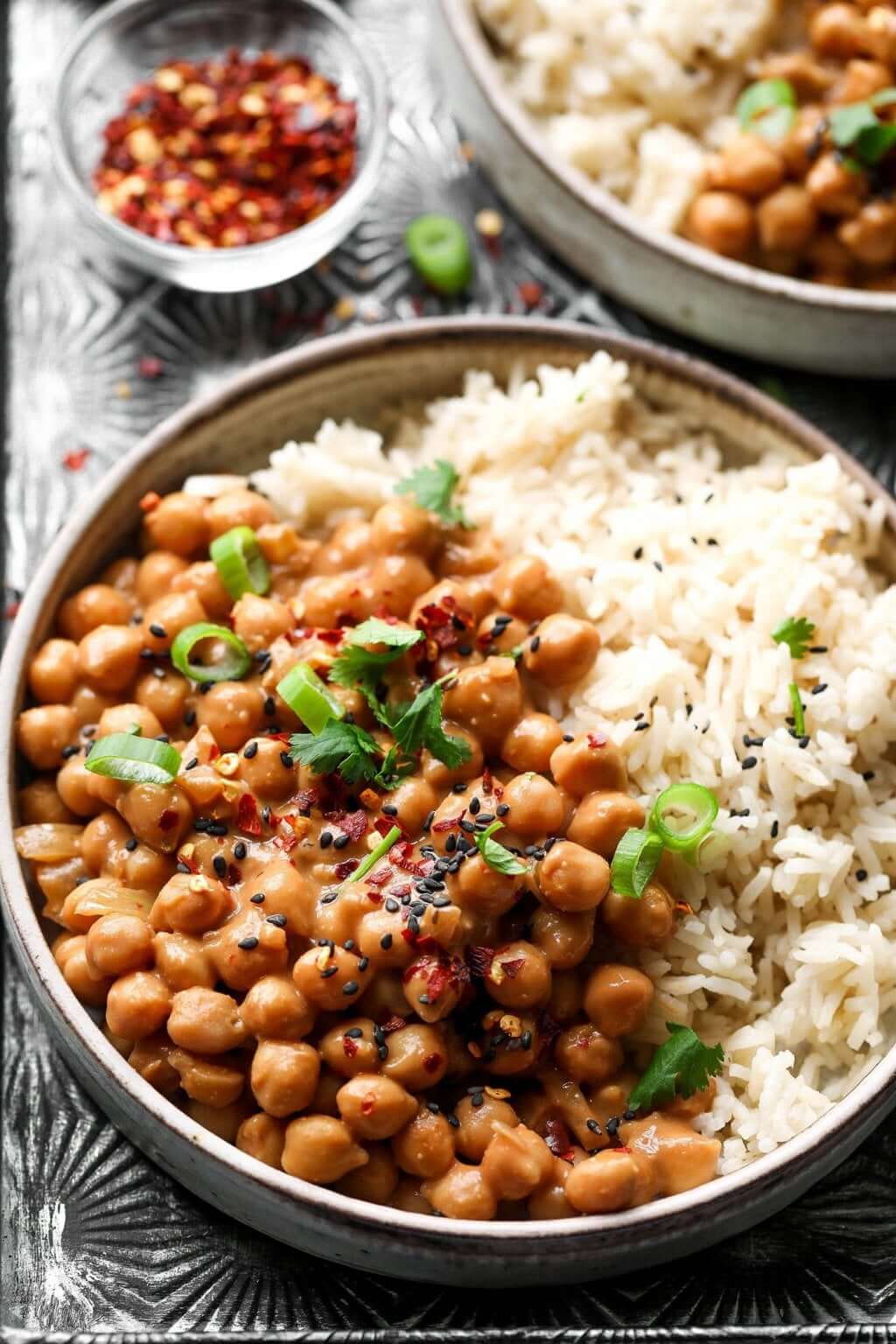 Vegan Chickpea Peanut Butter Curry
