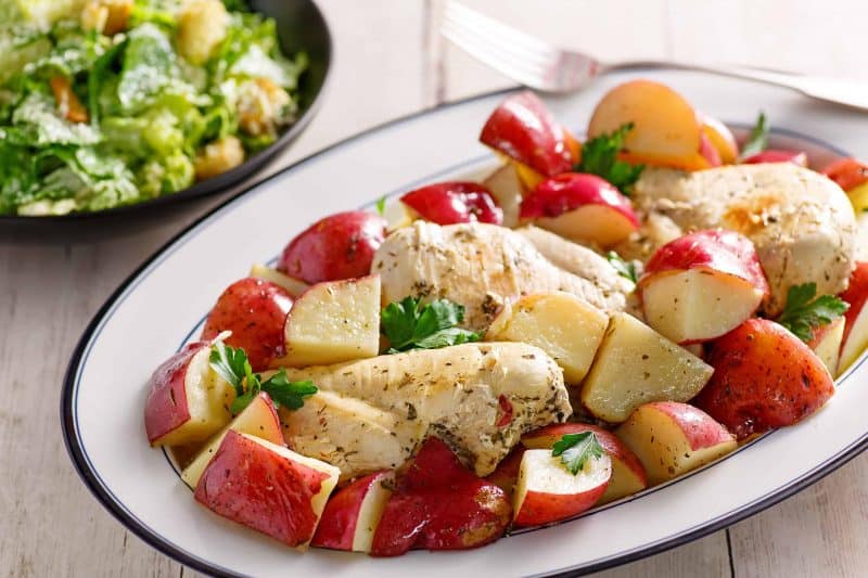 Crockpot Italian Chicken And Potatoes