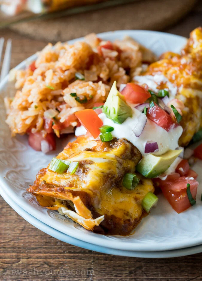 Ground Beef Enchiladas