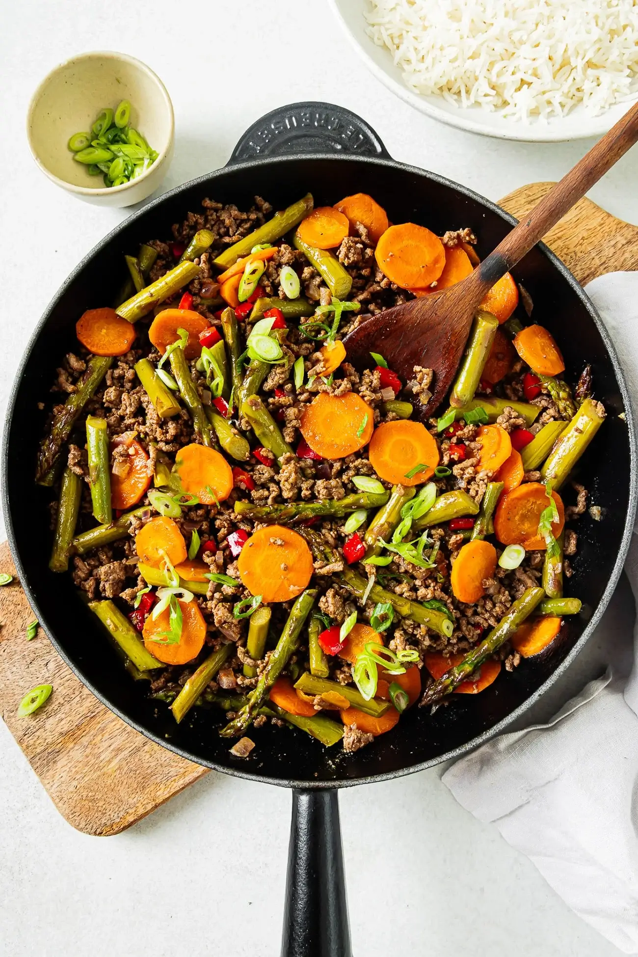 Ground Beef With Vegetables