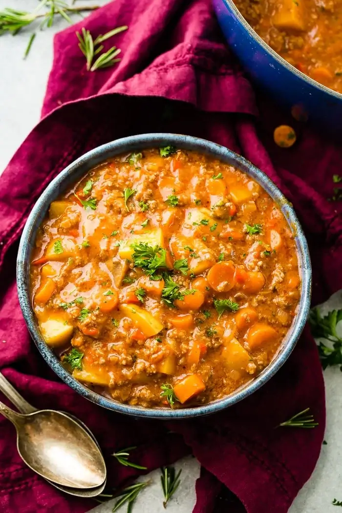 Quick And Easy Ground Beef Stew