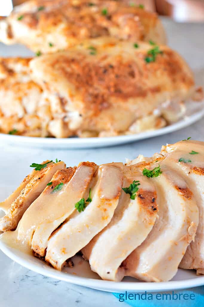 Slow Cooker Flavorful Chicken Breasts
