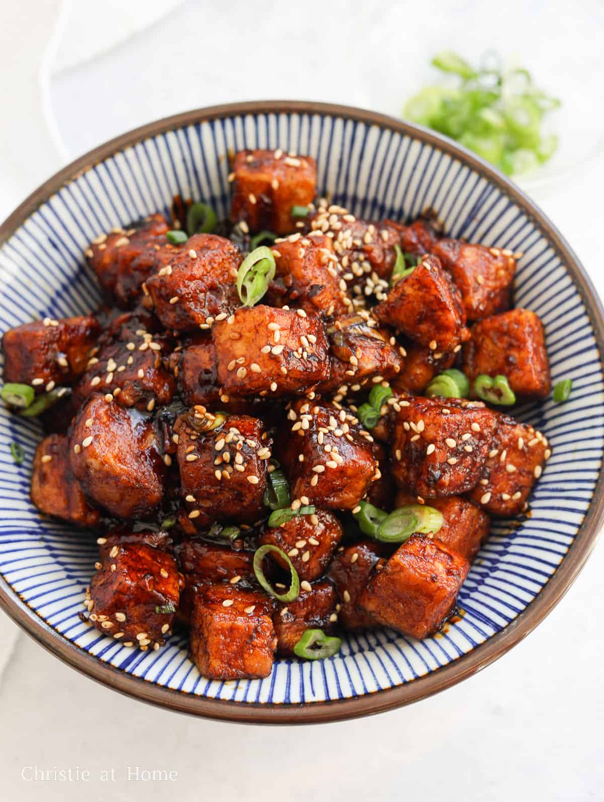 Crispy Soy Garlic Tofu