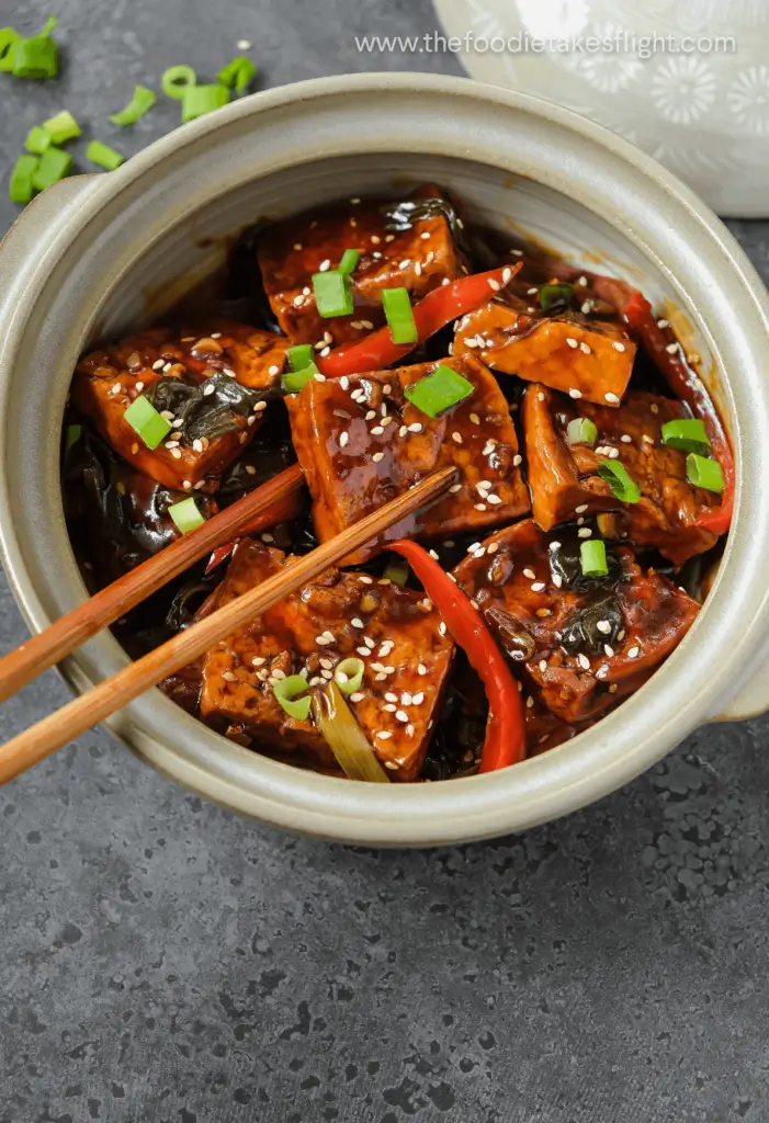 Easy Braised Tofu