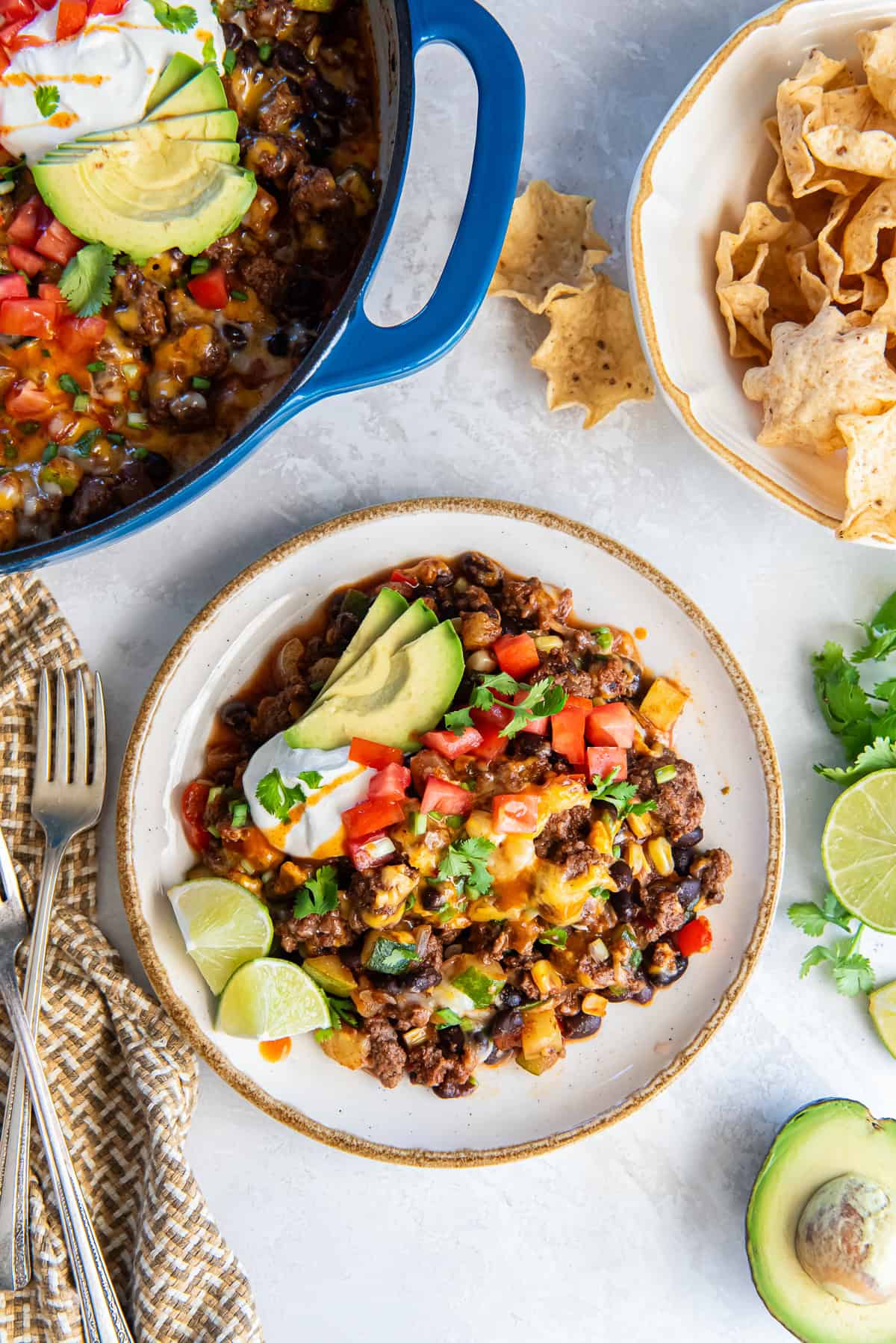 Loaded Taco Skillet