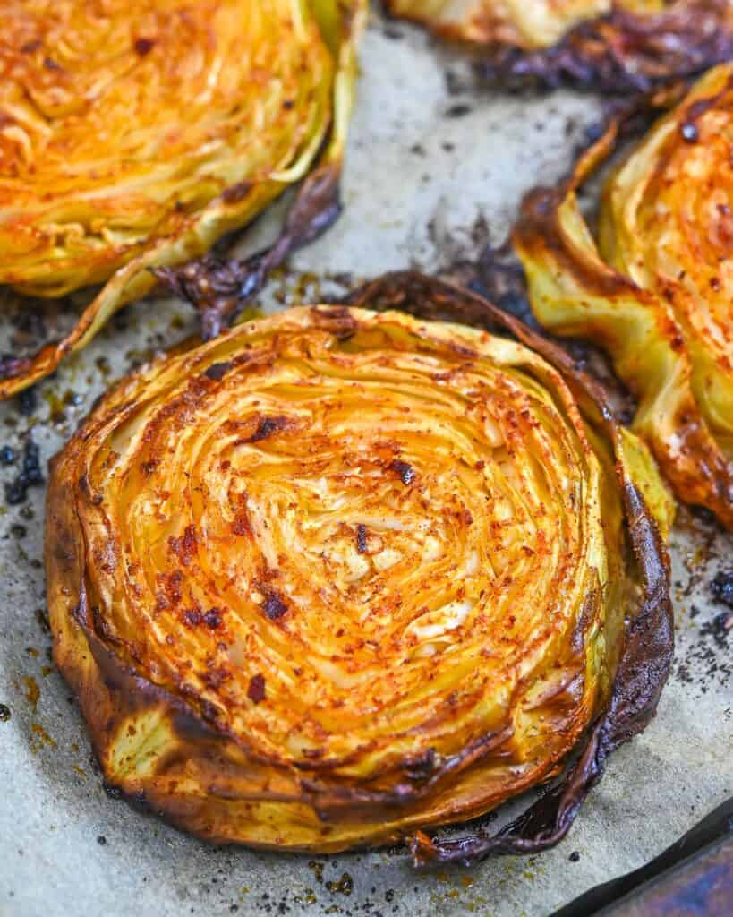 Roasted Cabbage Steaks