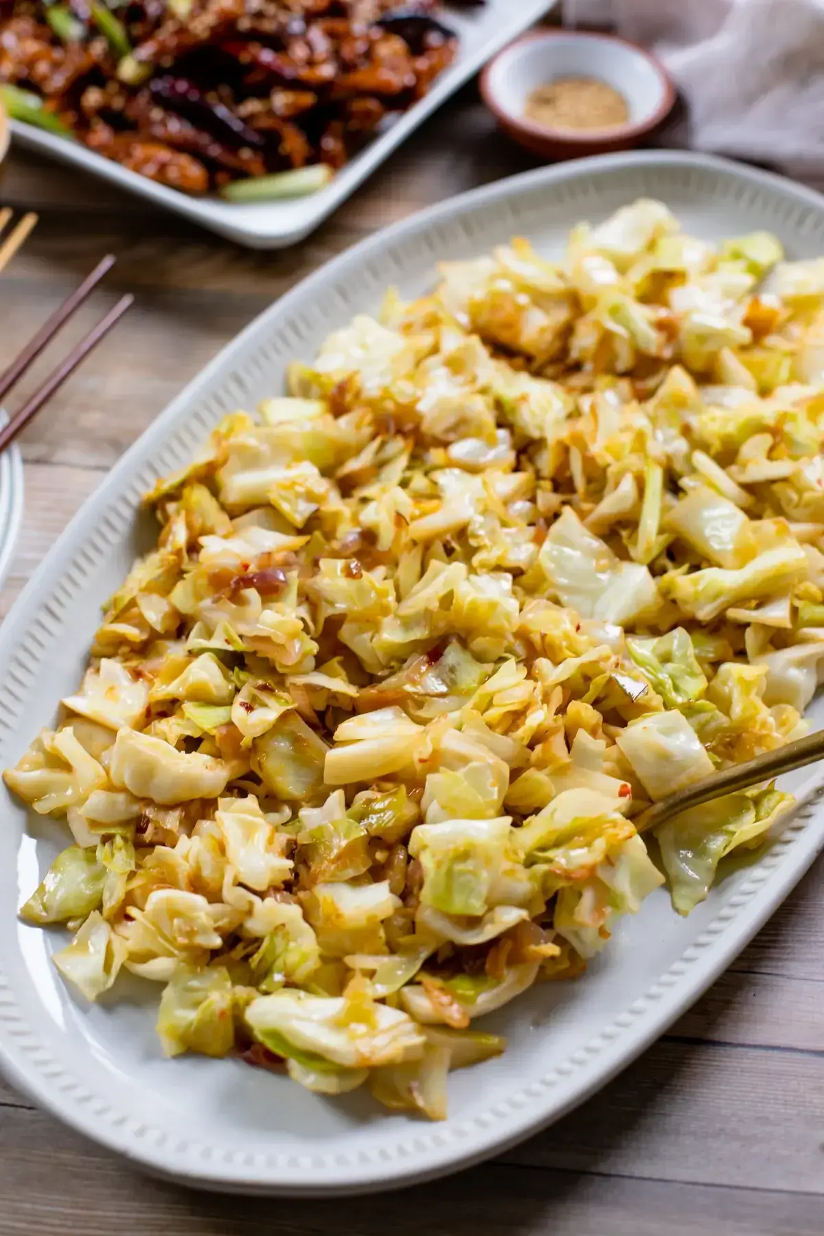 Sautéed Garlicky Cabbage