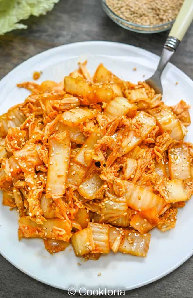 Sautéed Napa Cabbage