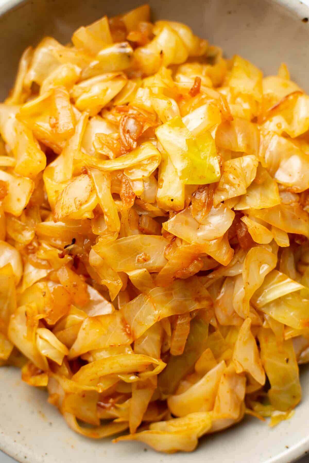 Simple Sautéed Cabbage