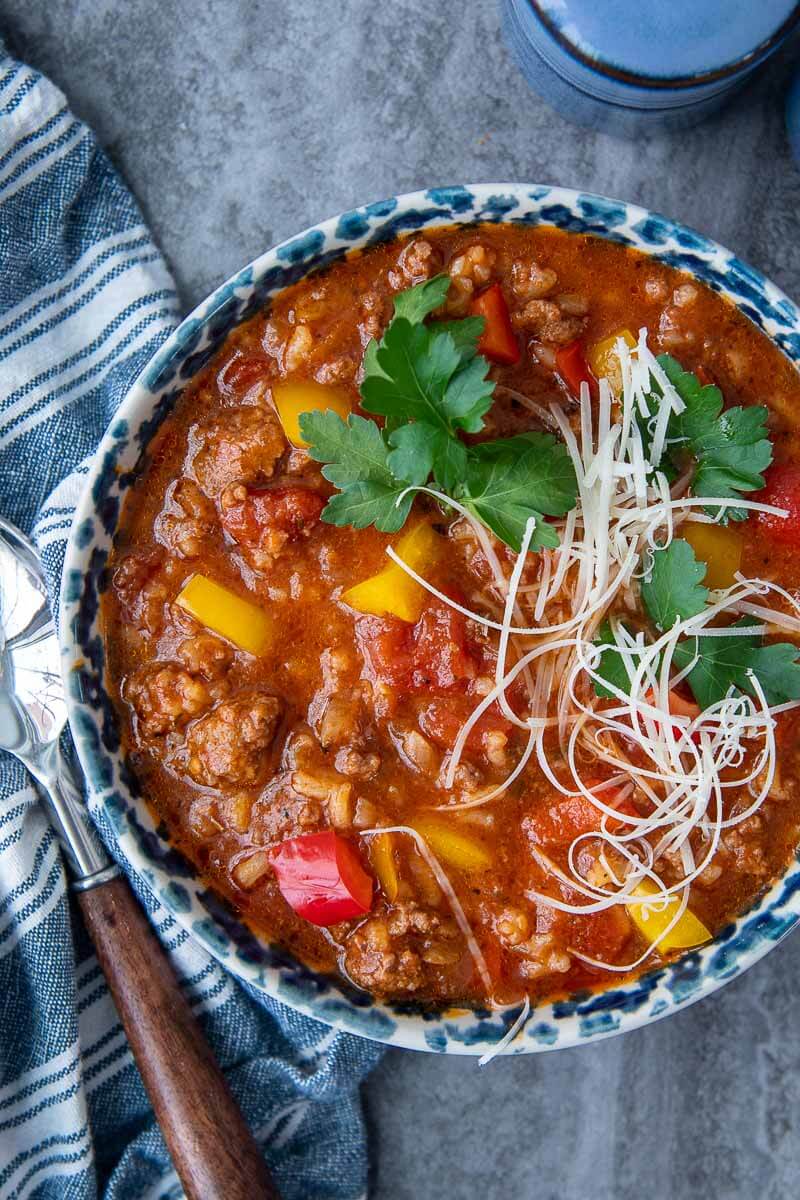 5-Star Stuffed Pepper Soup