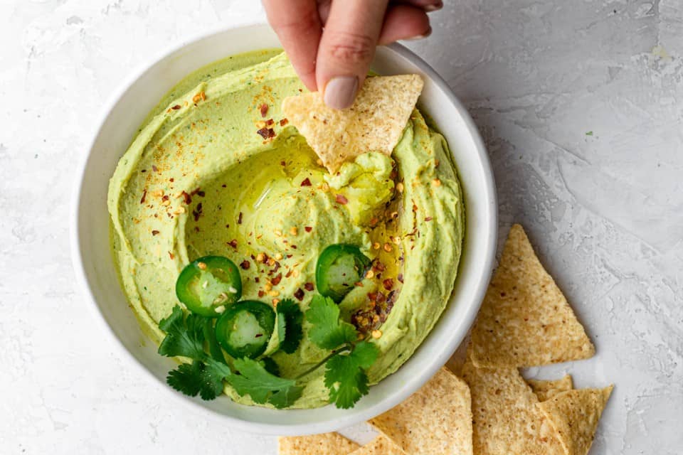 Avocado Hummus Dip