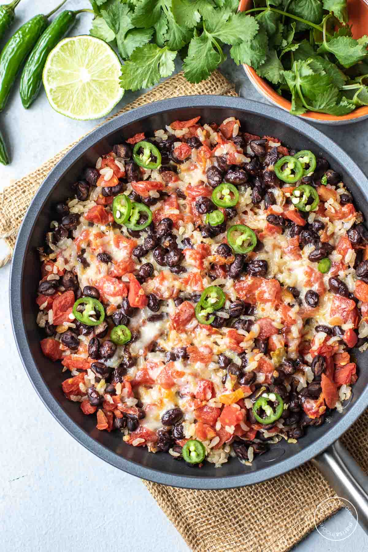 Black Bean & Rice Skillet