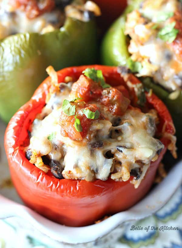 Black Bean Stuffed Peppers