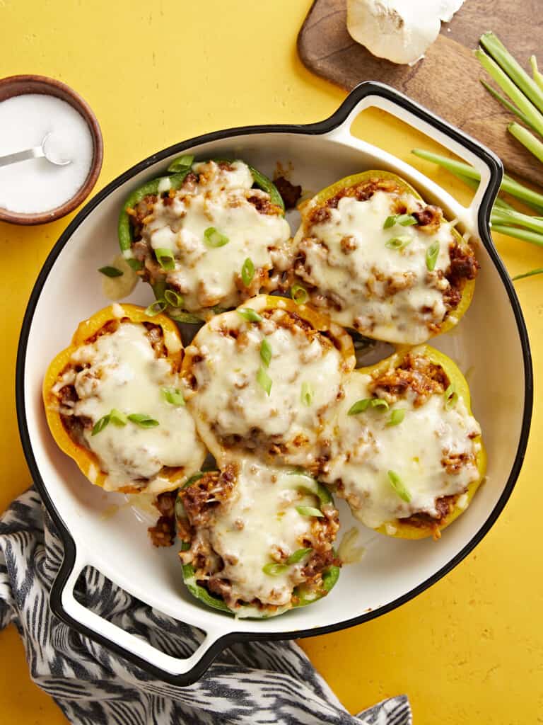 Chorizo-Stuffed Bell Peppers