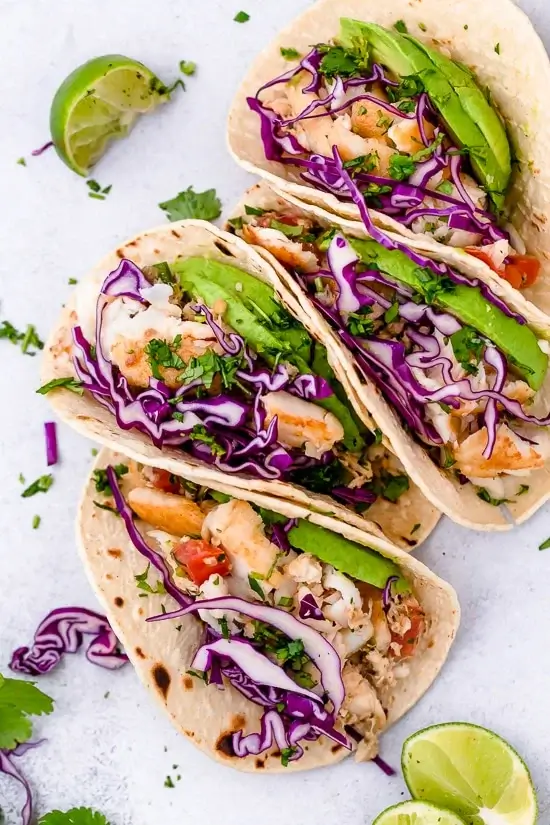 Cilantro-Lime Fish Tacos