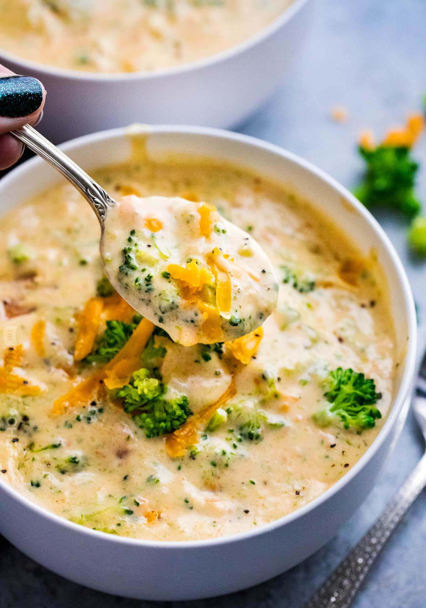 Creamy Broccoli Cheddar Soup