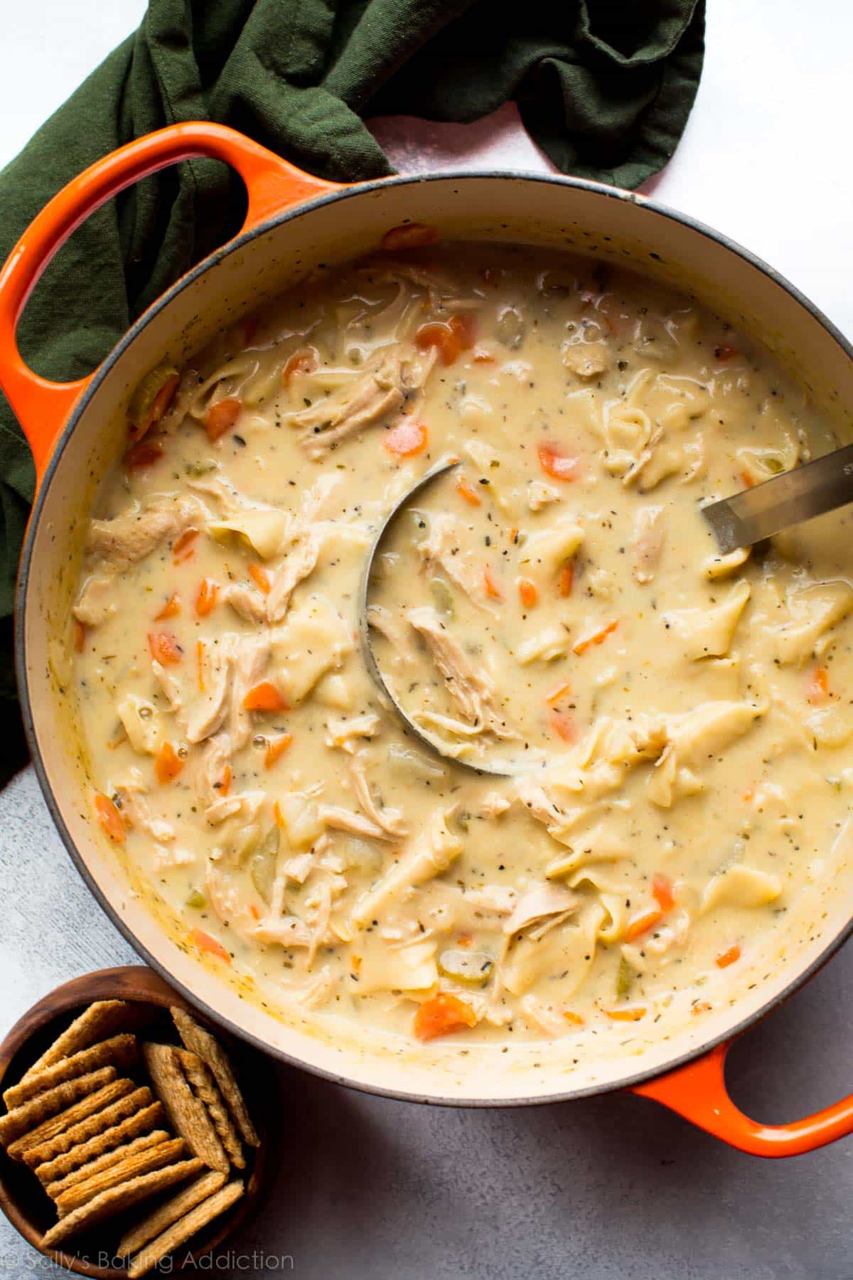 Creamy Chicken Noodle Soup