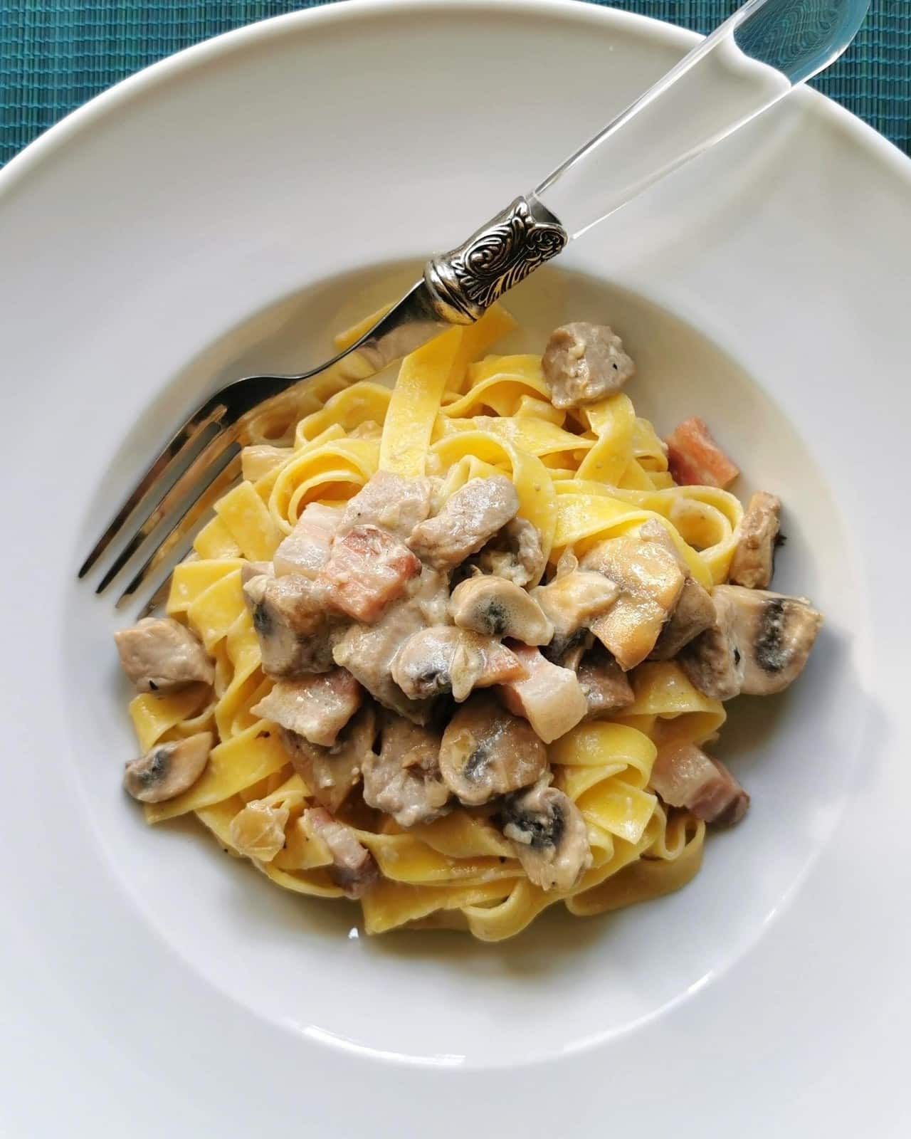 Creamy Pork Tenderloin Pasta