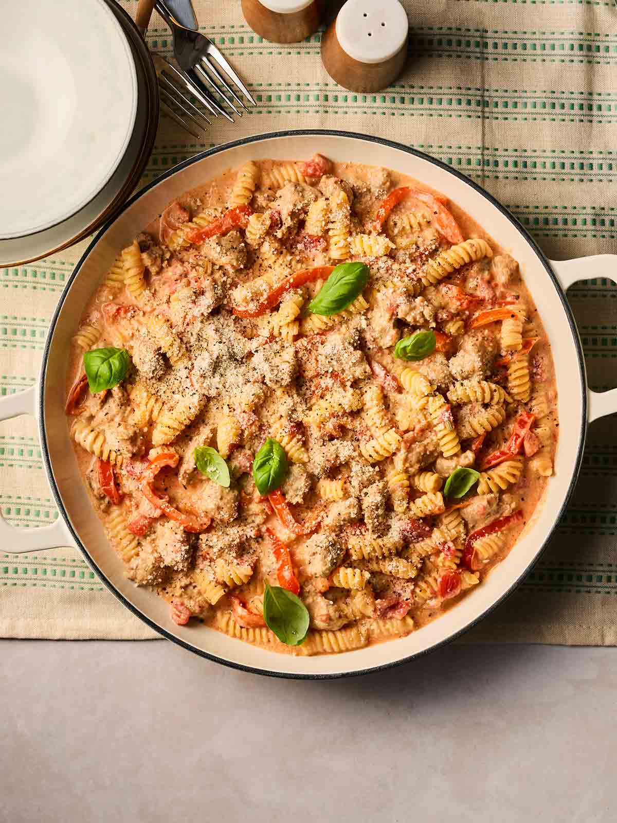 Creamy Sausage Pasta