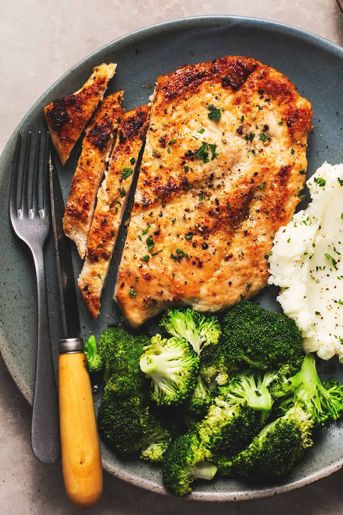 Crispy Pan-Fried Chicken Breast