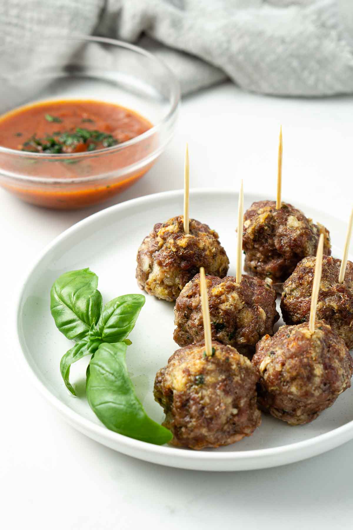 Easy Baked Beef Meatballs