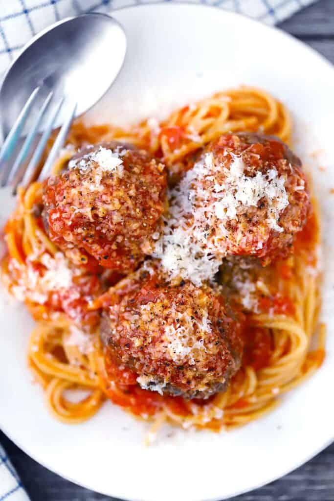Easy Baked Meatballs (All Beef)