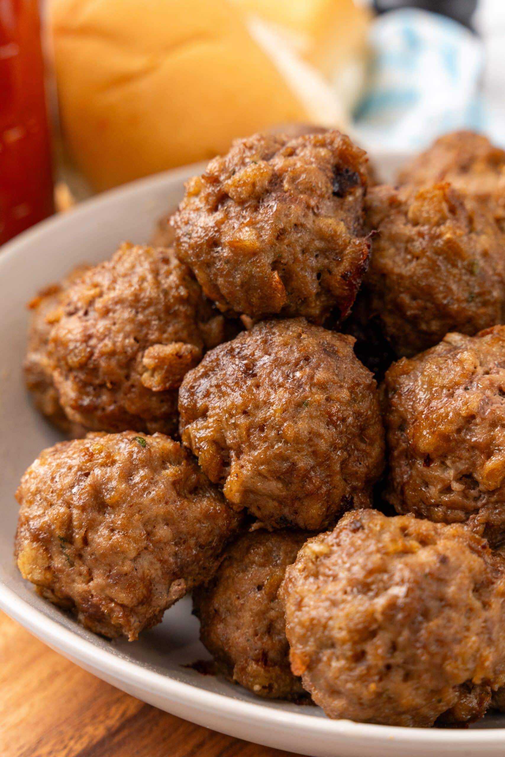 Easy Baked Meatballs