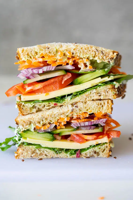Easy Healthy Salad Sandwich