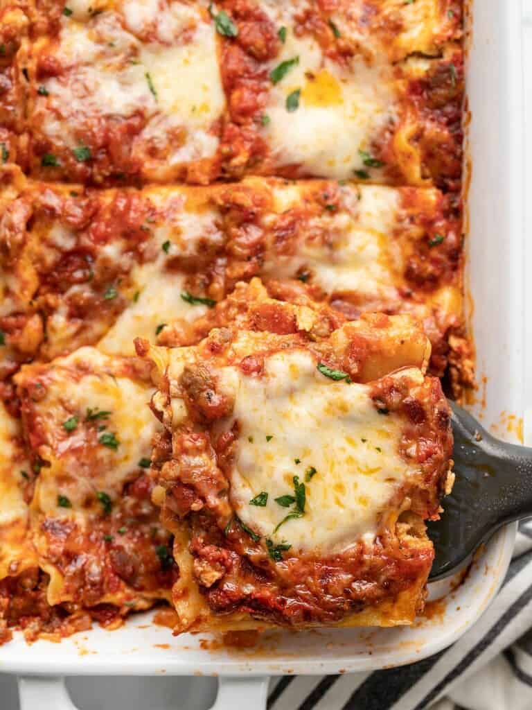 Easy Homemade Lasagna