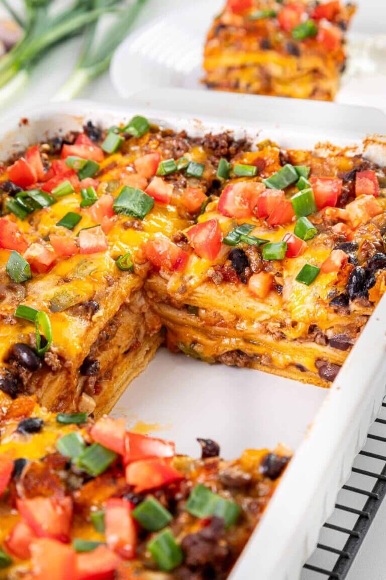 Easy Mexican Lasagna