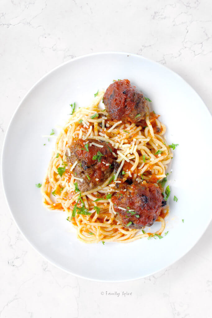 Easy Oven Baked Meatballs