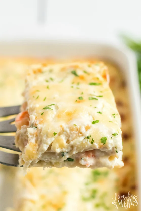 Easy Seafood Lasagna