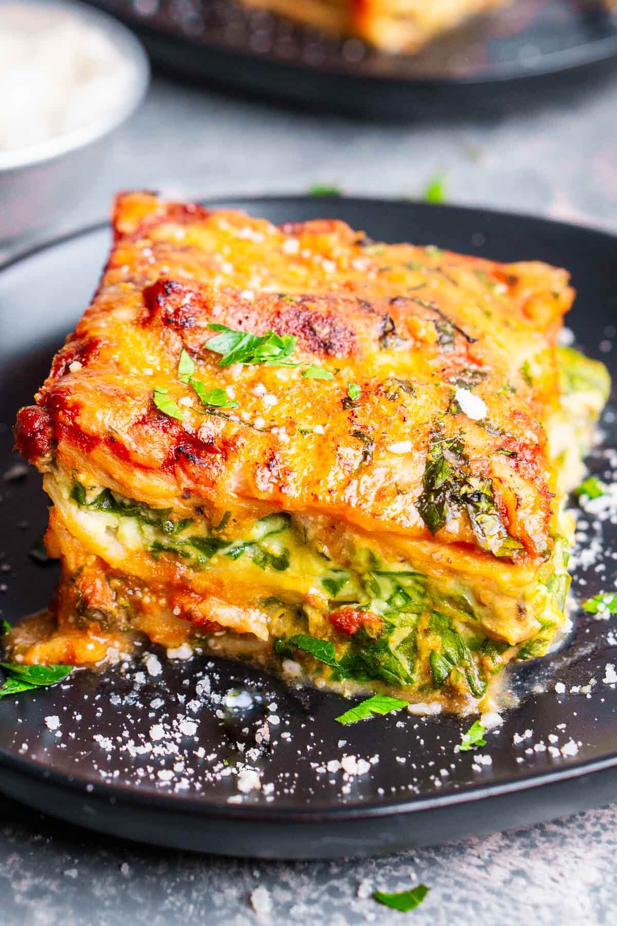 Easy Spinach Lasagna