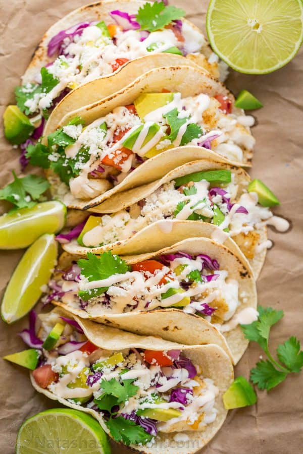 Fish Tacos Recipe With Best Fish Taco Sauce!