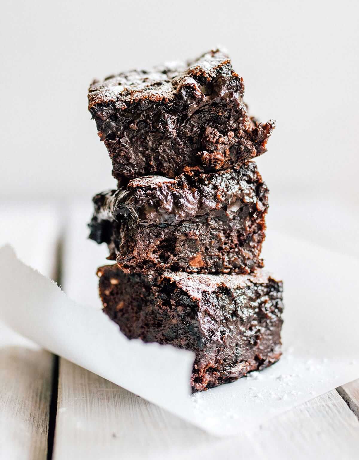 Fudgy Black Bean Brownies