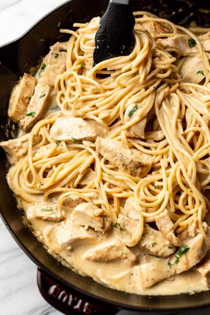 Garlic Chicken Pasta