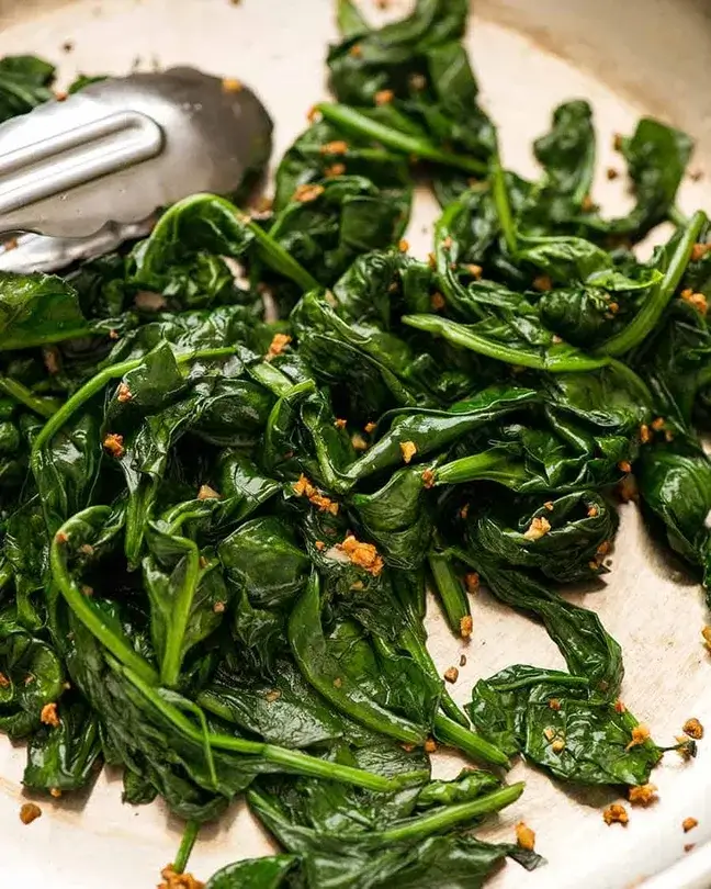 Garlic Sautéed Spinach