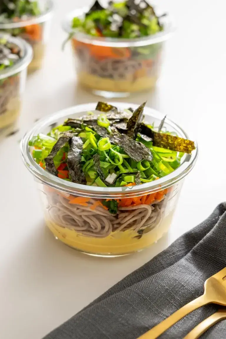 High-Protein Miso Noodle Soup
