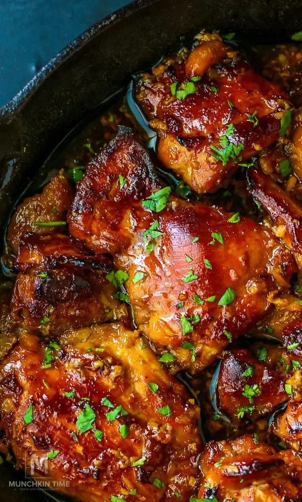 Honey Soy Chicken Thighs (Video)