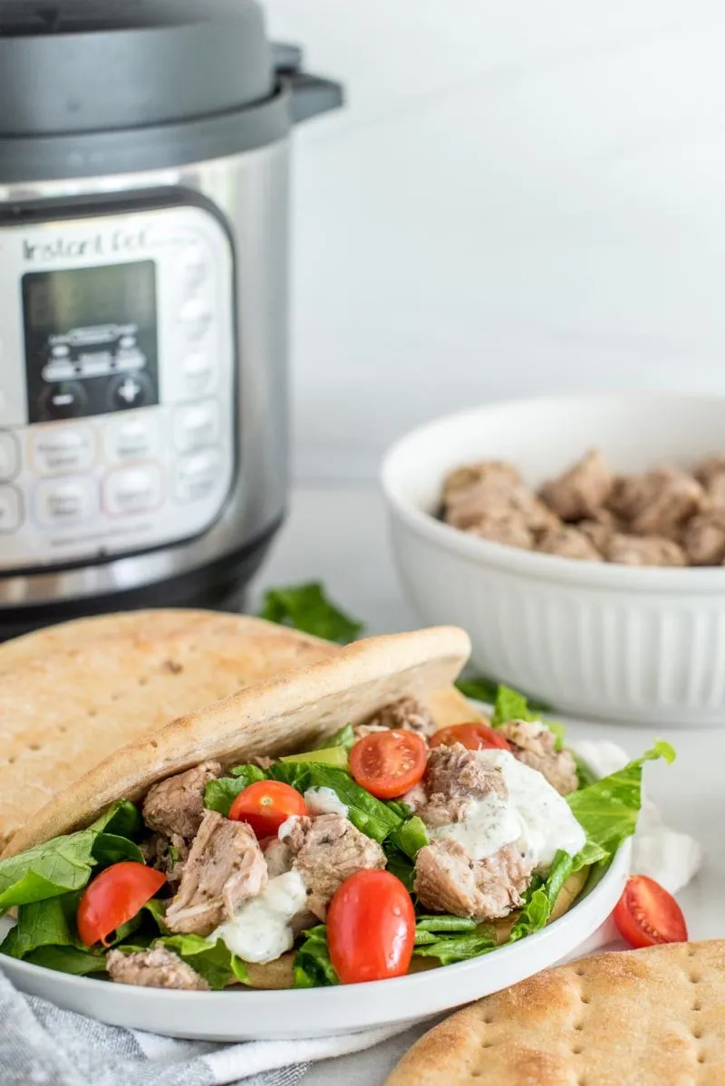 Instant Pot Greek Pork