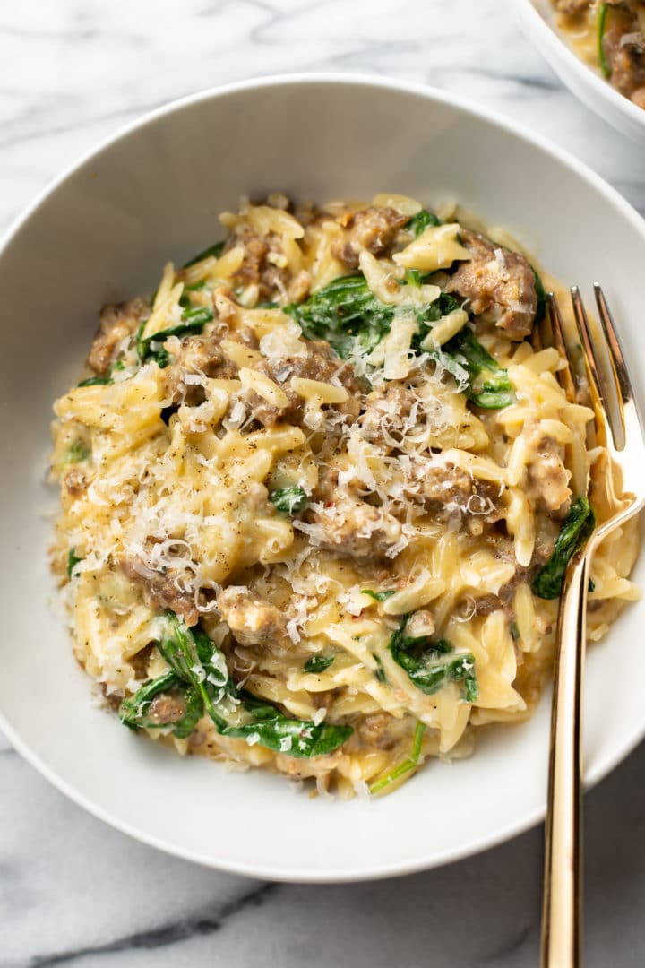 Italian Sausage Orzo