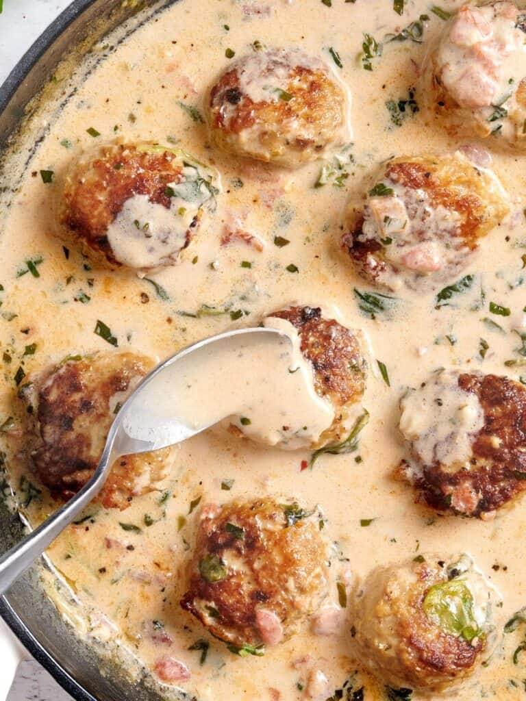Marry Me Chicken Meatballs