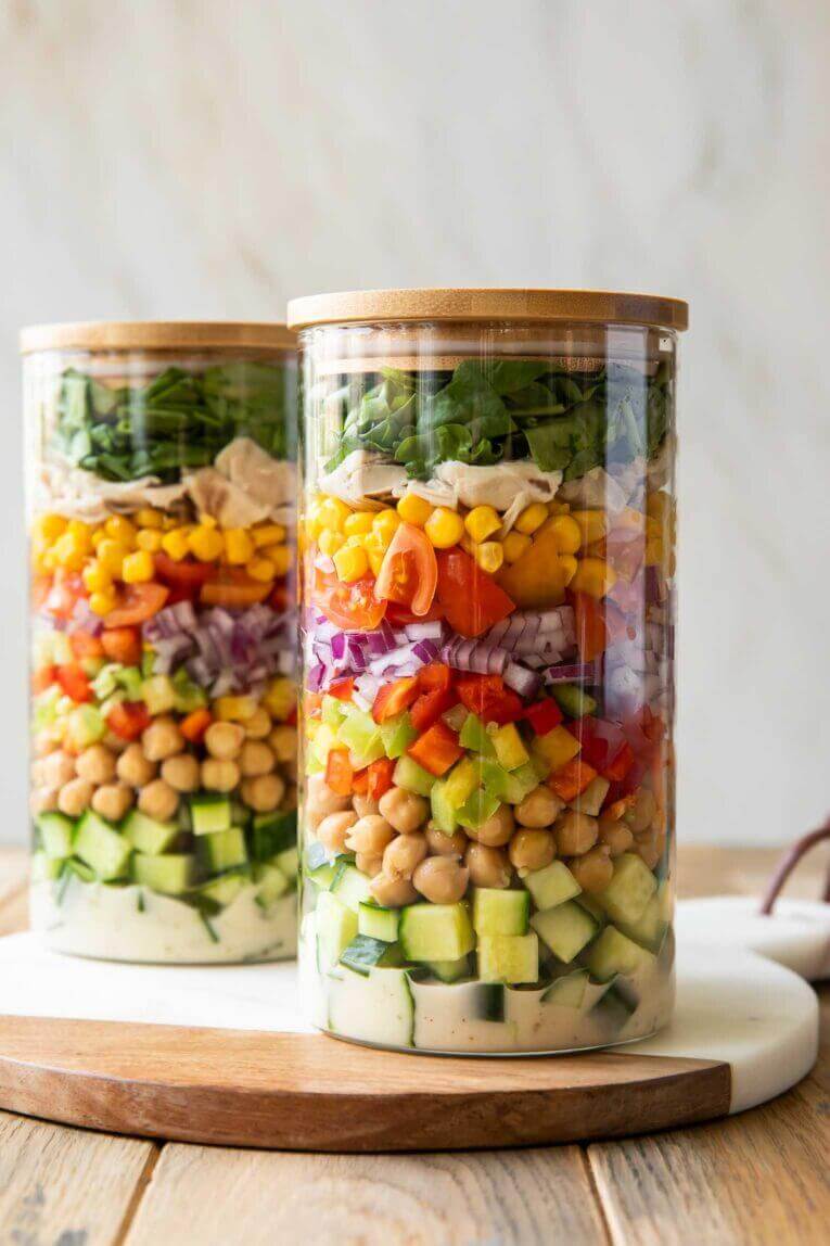Mason Jar Salad