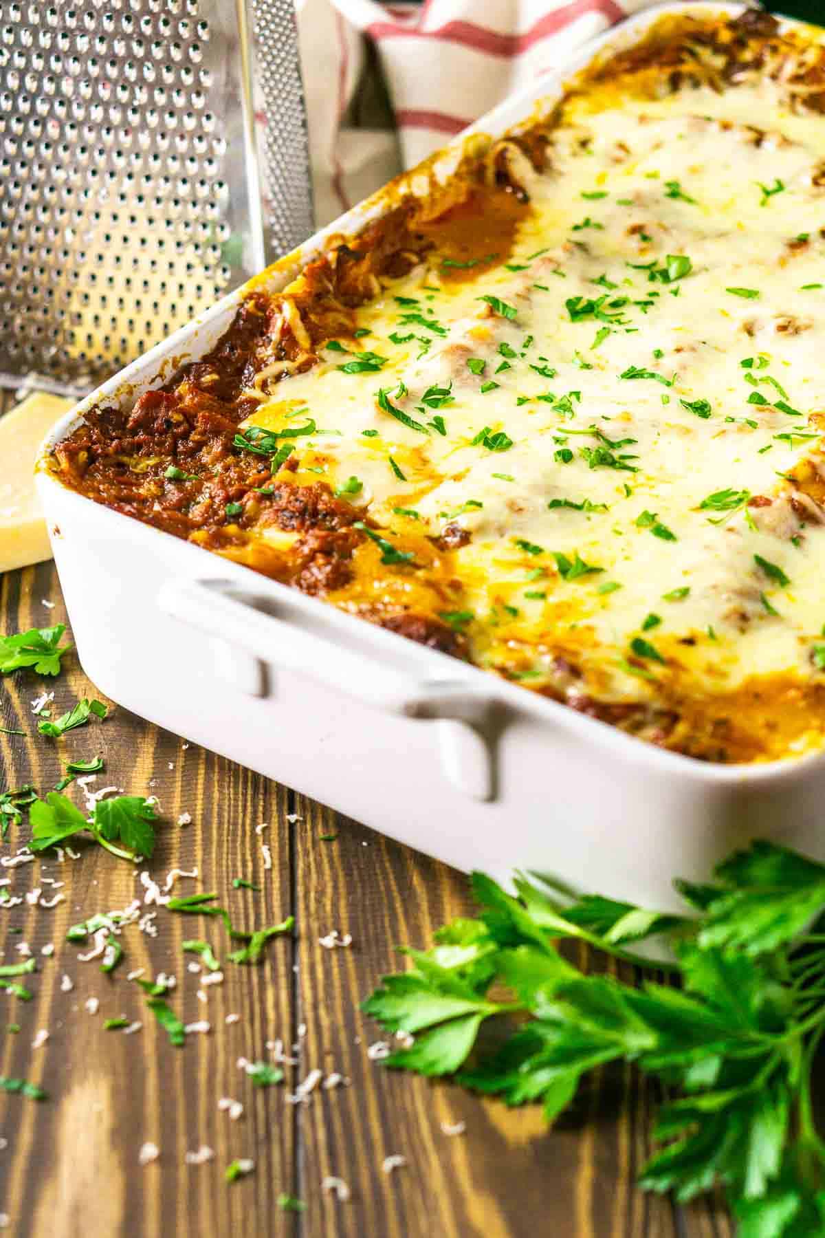 Meatball Lasagna
