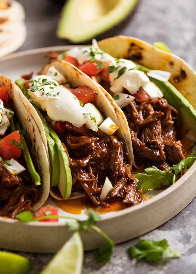 Mexican Shredded Beef (and Tacos)