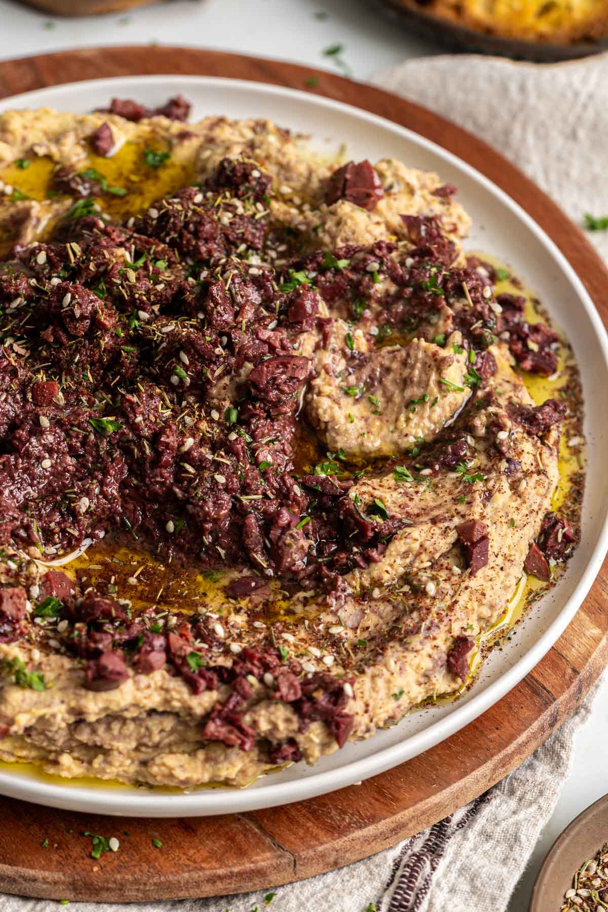 Olive Tapenade Hummus