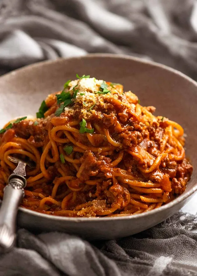 One Pot Pasta Bolognese
