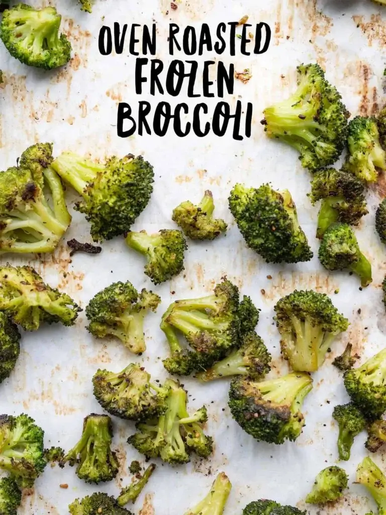 Oven Roasted Frozen Broccoli