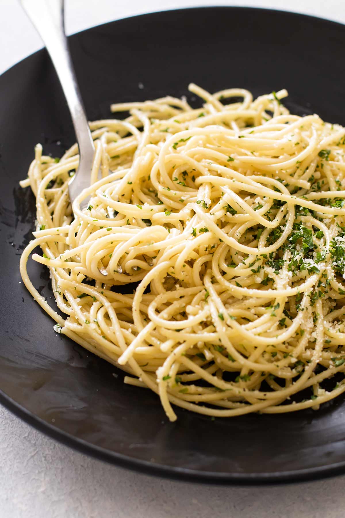 Pasta With Olive Oil & Garlic