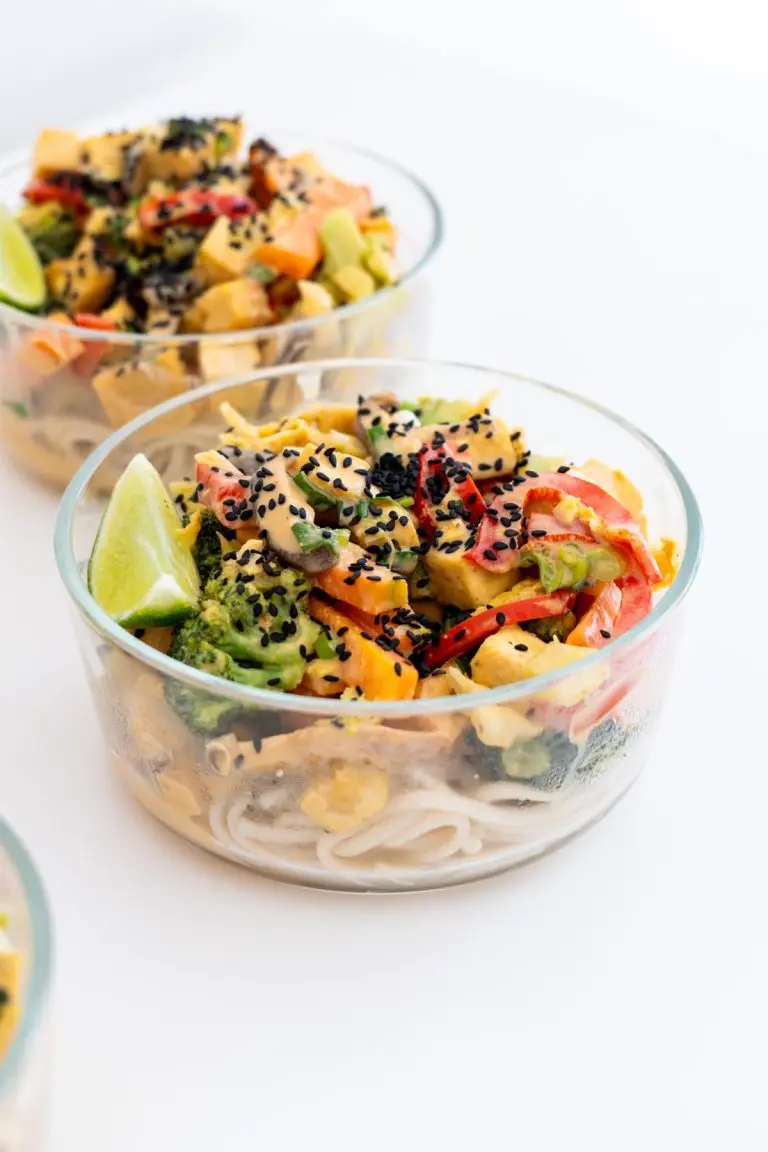 Peanut Vegetable Noodle Stir Fry